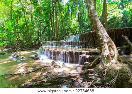 Huai Mae Khamin Waterfall