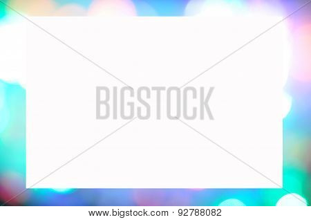 Boken lights colorful