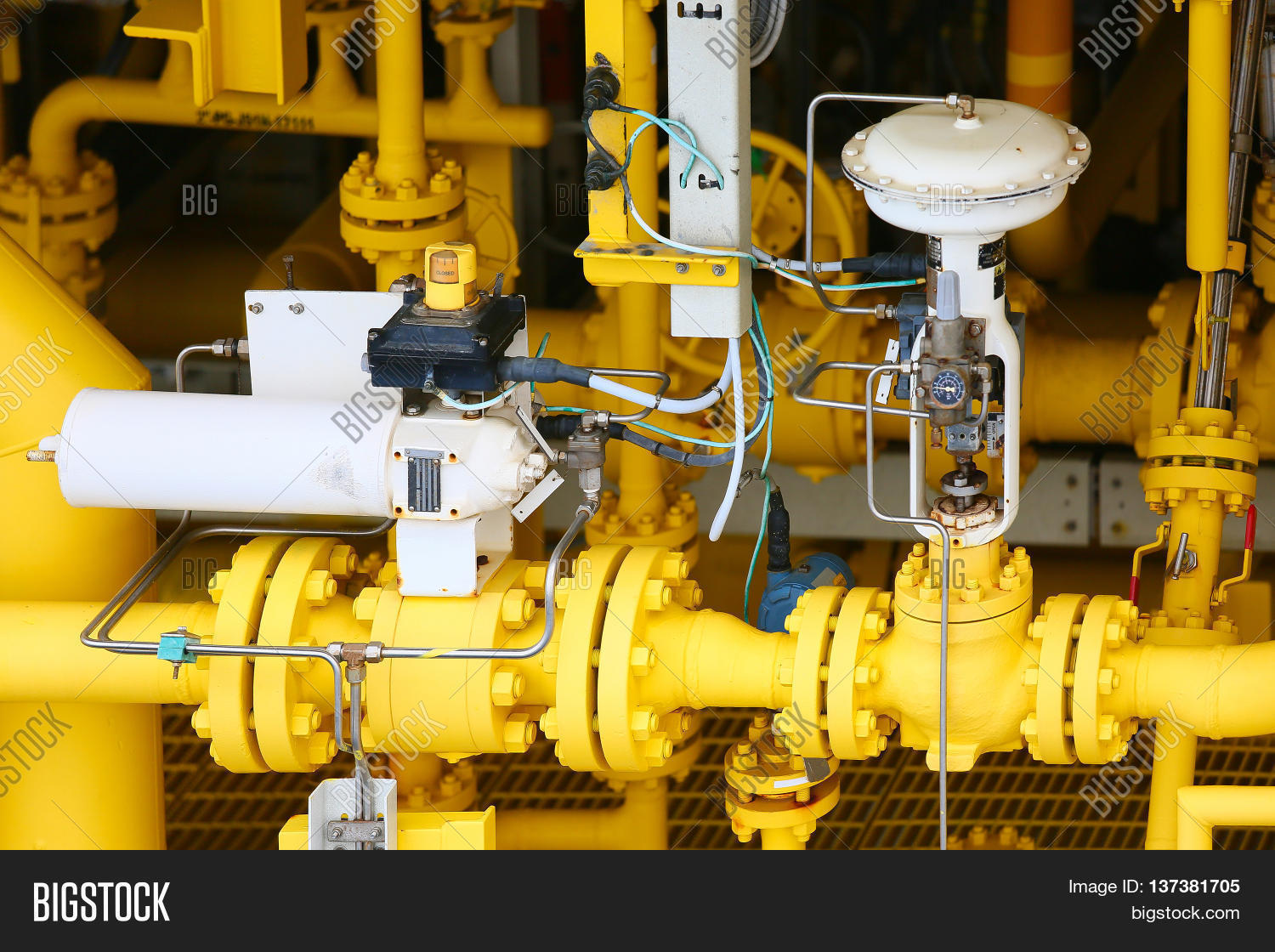 Pressure Control Valve Oil Gas Image & Photo Bigstock