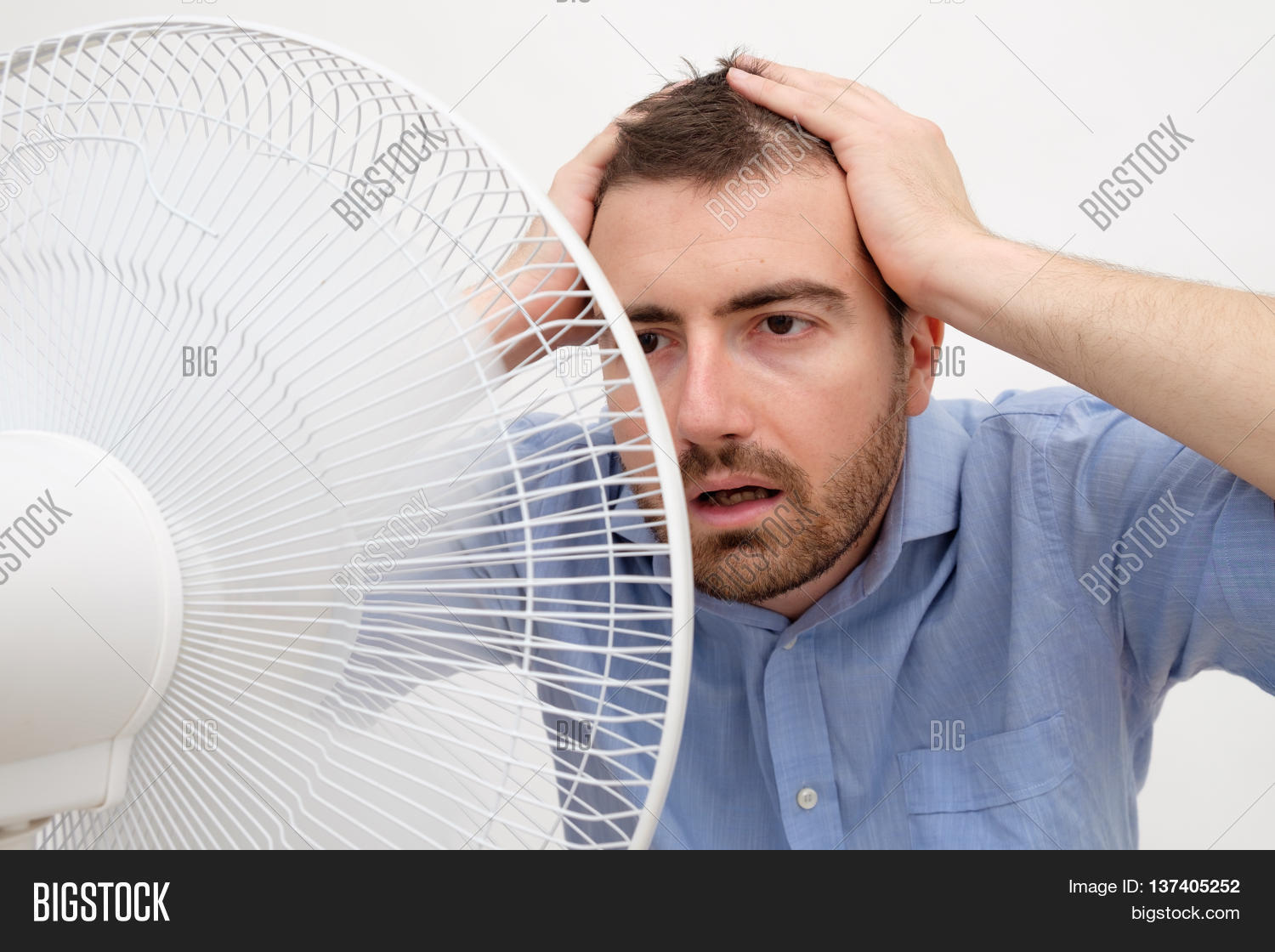 Flushed Man Feeling Image & Photo (Free Trial) Bigstock