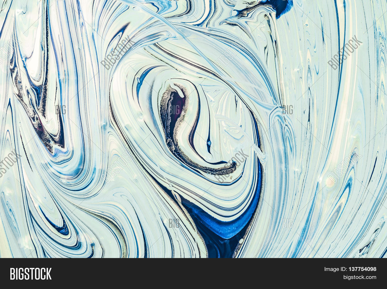 Mixing Blue Color Image & Photo (Free Trial) | Bigstock