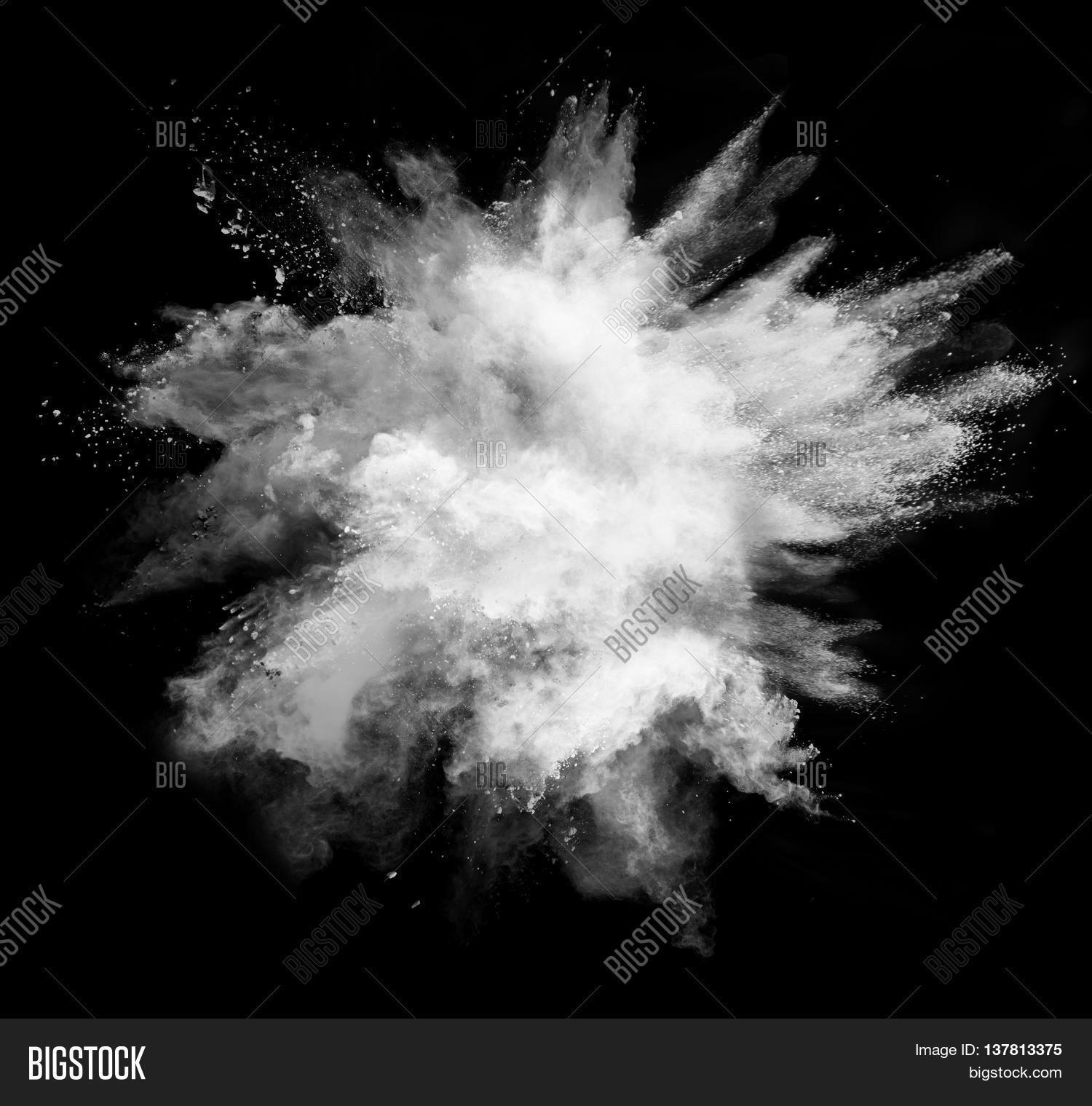 White Powder Explosion Image & Photo (Free Trial) Bigstock