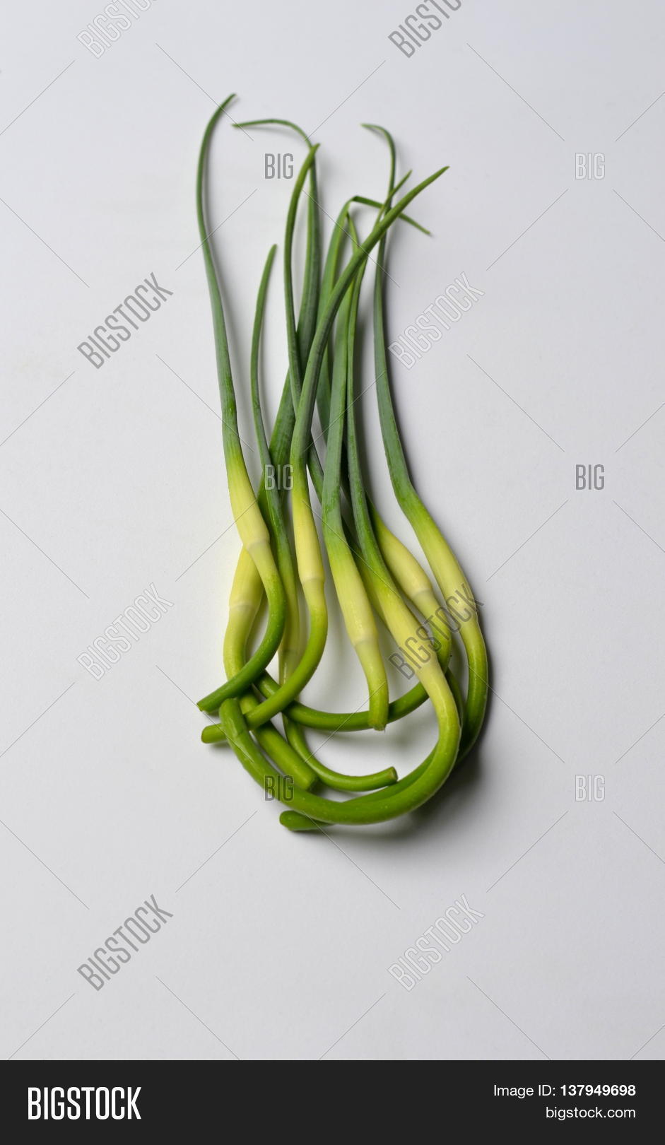 Garlic Scapes Flower Image & Photo (Free Trial) Bigstock