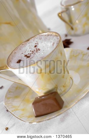 Café da manhã café e Chocolate