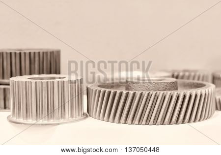 Close Up Mechanical Ratchets