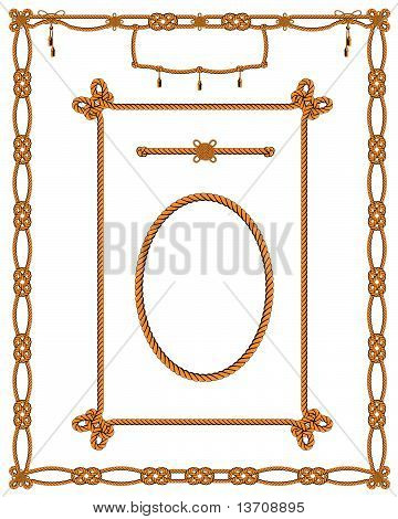 Kabel abstrakte Ornament