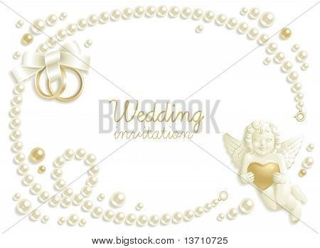 Wedding jewel background