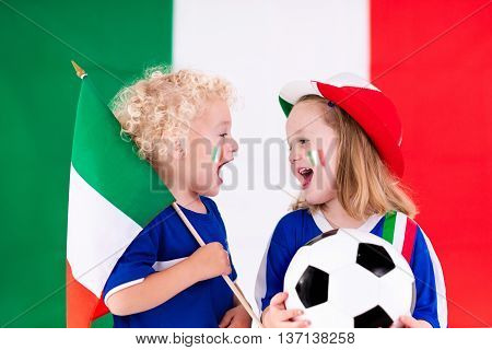 Happy Kids, Italy Football Supporters