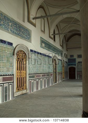 Interno del Palazzo di Topkapi