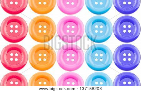 Colorful buttons Colorful Clasper close up texture or background