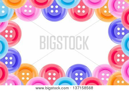 Colorful buttons Colorful Clasper close up texture or background