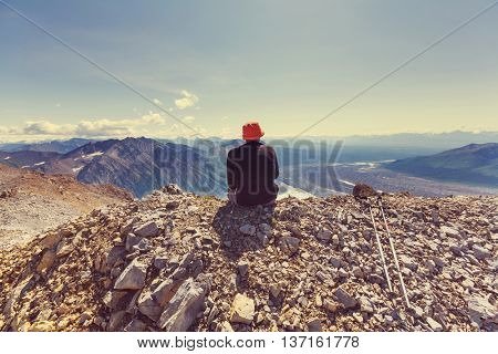 View from Donoho peak, Alaska