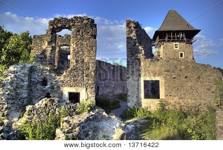 Castelo de Nevytsky em Zakarpattya