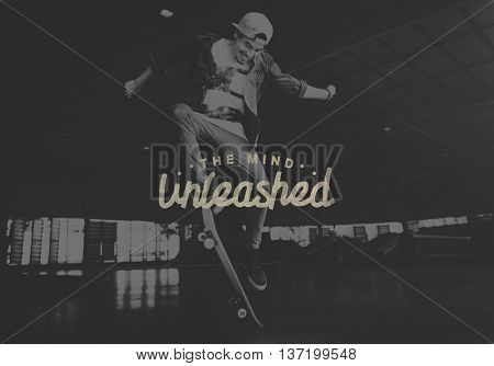 The Mind Unleashed Thoughts Vision Creativity Ideas Concept