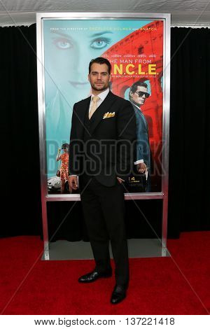 NEW YORK-AUG 10: Actor Henry Cavill attends 
