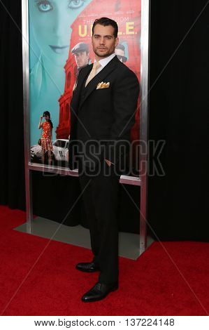 NEW YORK-AUG 10: Actor Henry Cavill attends 