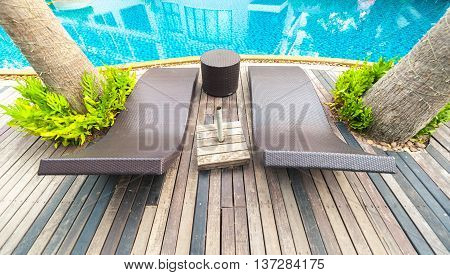 25 May 2016, Hotel Swimming Pool With Sunny Reflections, Swimming Pool Of Luxury Hotel, Swimming Poo