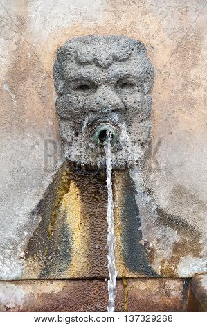 Lava Stone Fountain