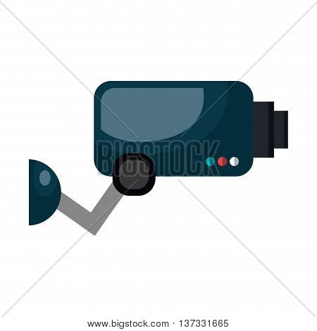 Surveillance securiy system camera icon design, vector illustration design.