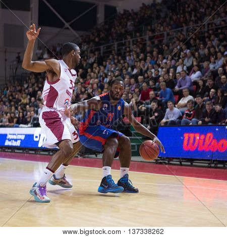 Bc Cska Guard Jeremy Pargo (11) With Ball