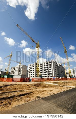 Construction Of A New Multi Storey Residential House
