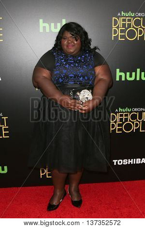 NEW YORK-JUL 30: Actress Gabourey Sidibe attends the Hulu Original Premiere of 'Difficult People' at the SVA Theater on July 30, 2015 in New York City.
