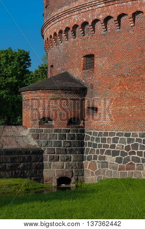 The museum is located in a historic building (defensive tower 