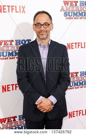 NEW YORK-JUL 22: Actor David Wain attends the 'Wet Hot American Summer: First Day of Camp' Series Premiere at SVA Theater on July 22, 2015 in New York City.