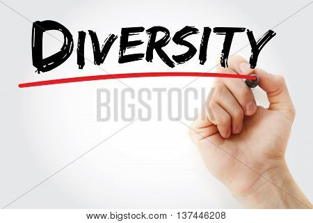 Hand Writing Diversity With Marker
