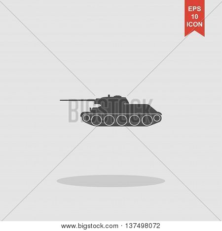 Tank Icon. Vector Concept Illustration For Design