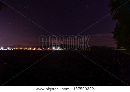 sky night star milky landscape outdoor nature