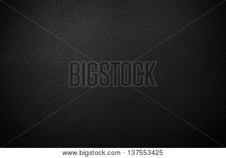 Black leather texture , with border vignette