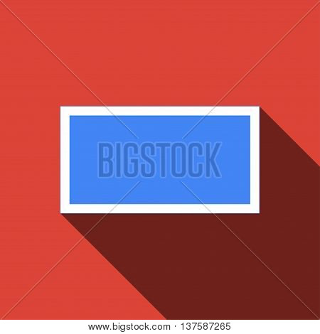 Icons of road signs on a white background. Picture style flat
