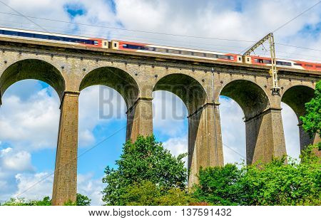 Digswell Viaduct In The Uk