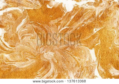 Abstract Golden Texture.