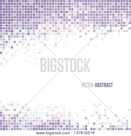 Abstract light violet and white geometric background