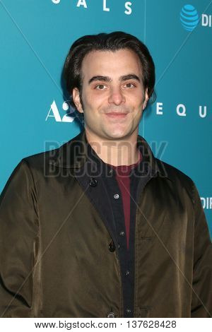 LOS ANGELES - JUL 7:  Nicholas Jarecki at the Equals LA Premiere at the ArcLight Hollywood on July 7, 2016 in Los Angeles, CA