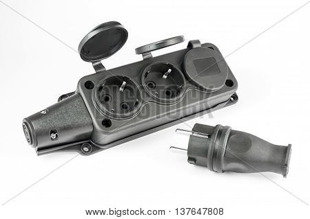 Electrical Triple Socket With Plug