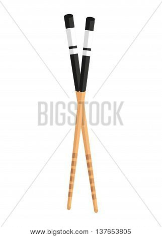 chopsticks  isolated icon design, vector illustration  graphic