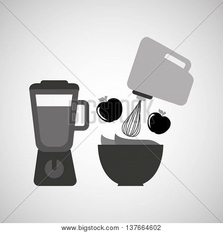 kitchen tools food Cookware isolated, vector illustration