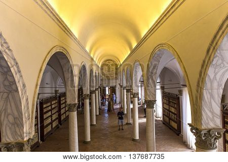 Abbey Of Monte Oliveto Maggiore, Tuscany, Italy