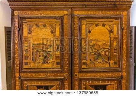 Abbey Of Monte Oliveto Maggiore, Tuscany, Italy