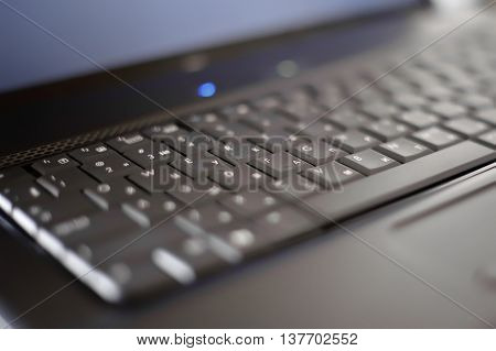 Photo Of Close-up Laptop With Shallow DOF