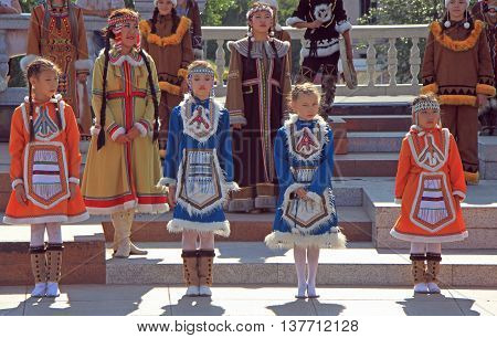 Girls Are Performing At Festival