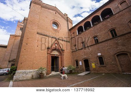 Abbey Of Monte Oliveto Maggiore, Tuscany, Italy