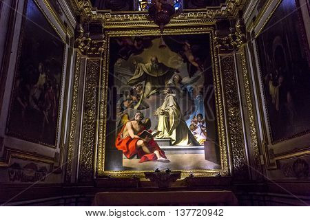 Abbey Of Monte Oliveto Maggiore, Tuscany, Italy