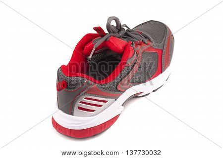 Sport athletic shoes isolated on white background
