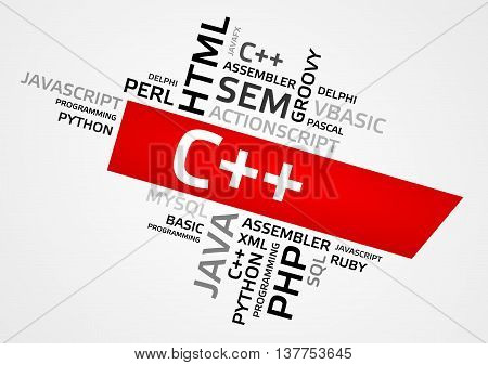 C++ Word Cloud, Tag Cloud, Vector Graphics