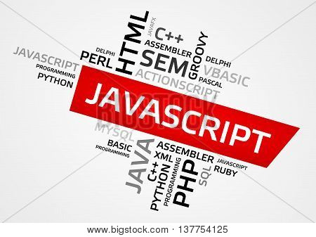 Javascript Word Cloud, Tag Cloud, Vector Graphics