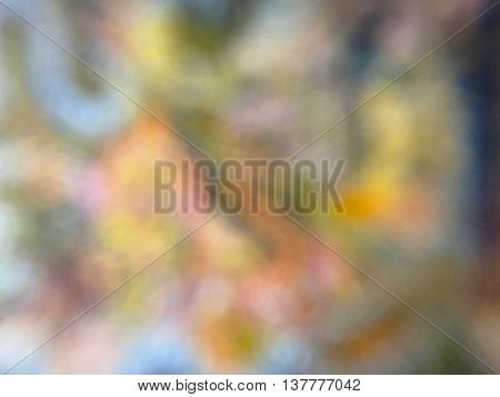 Abstract art background with defocus for designer.